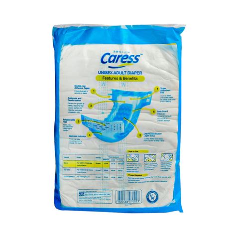 CARESS, Adult Diaper Medium 1 Pad .